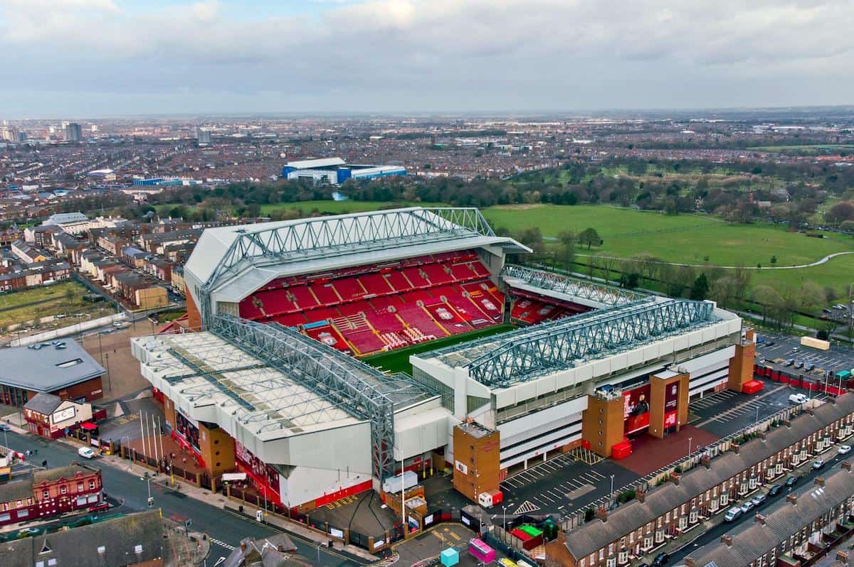 Anfield Stadium exterior