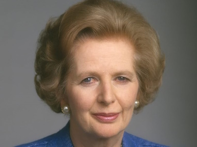 Portrait of Margaret Thatcher, former Prime Minister of the United Kingdom