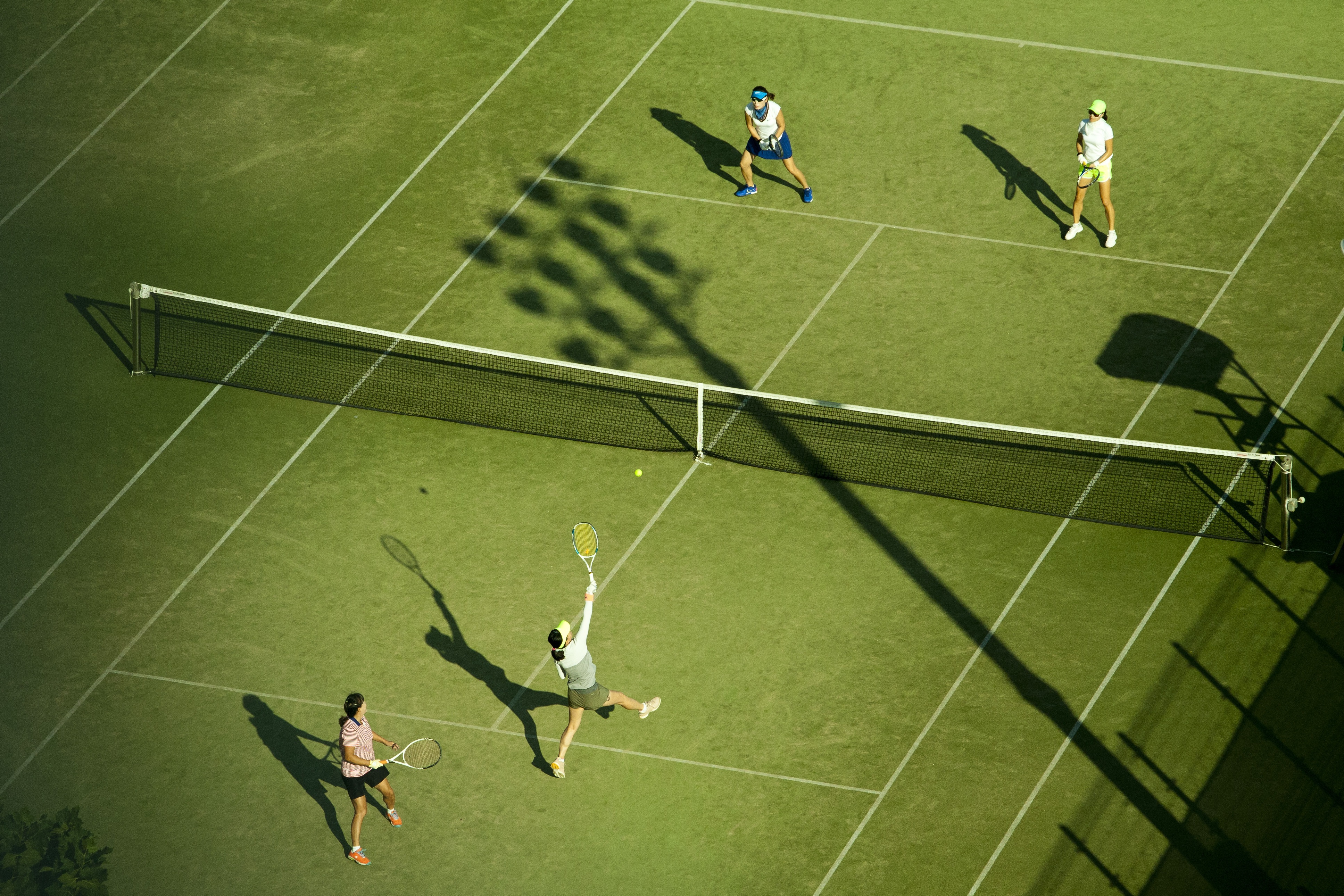 Tennis court at Wimbledon