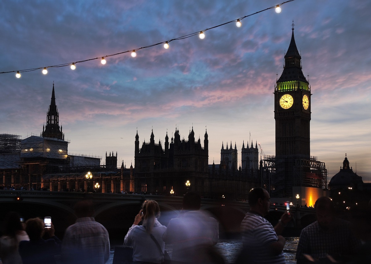 Big Ben at night