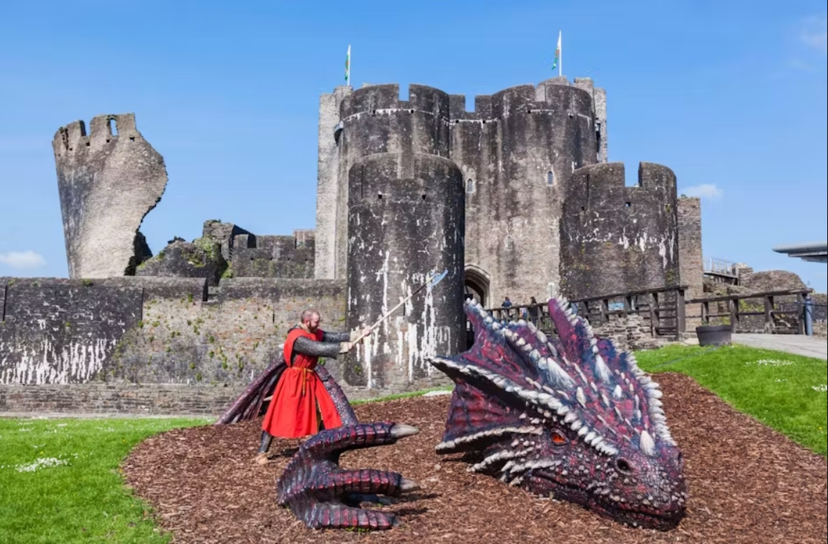 Wales - the land of dragons, and castles