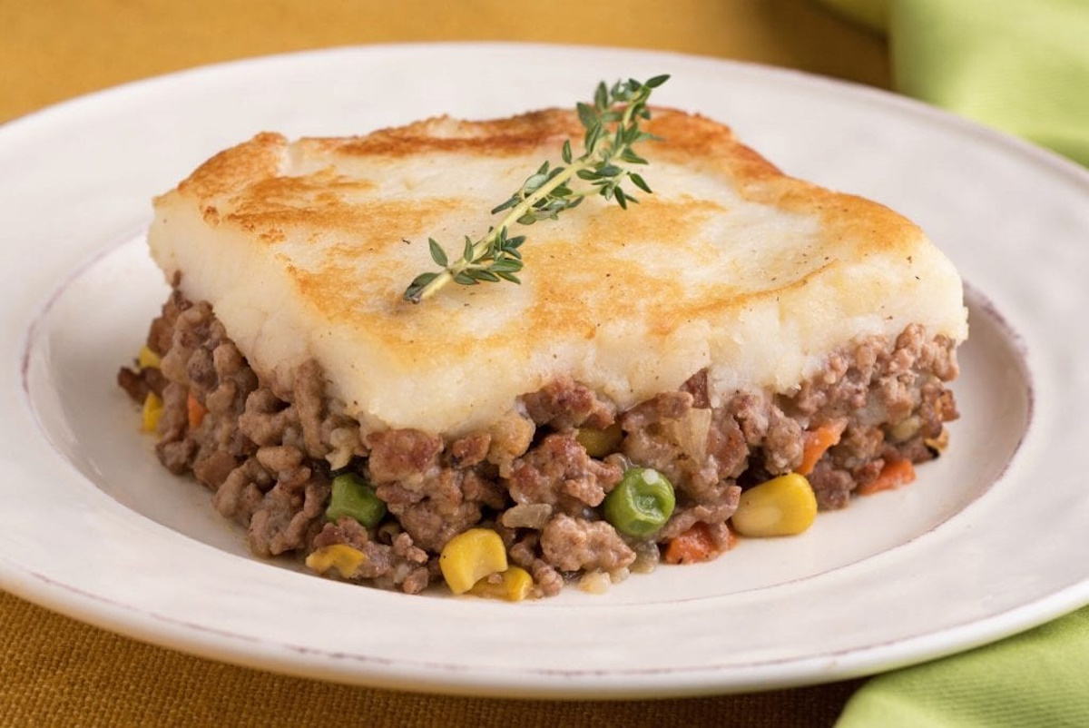 Shepherd's Pie in a baking dish