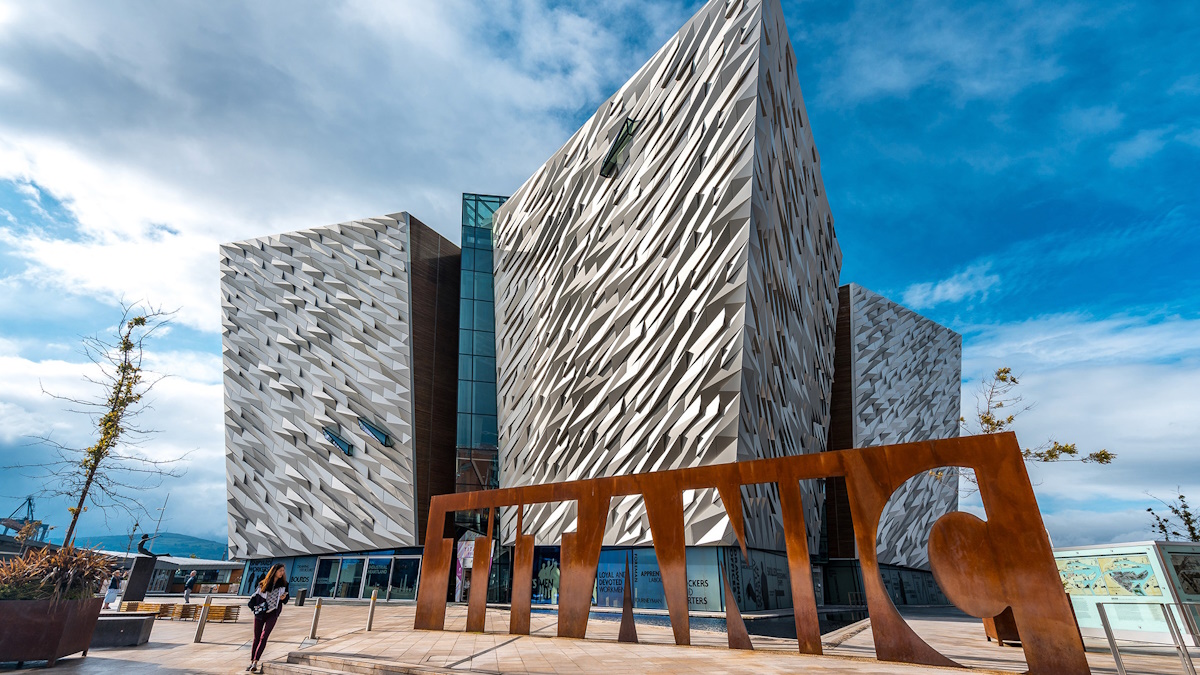 Titanic Belfast museum exterior