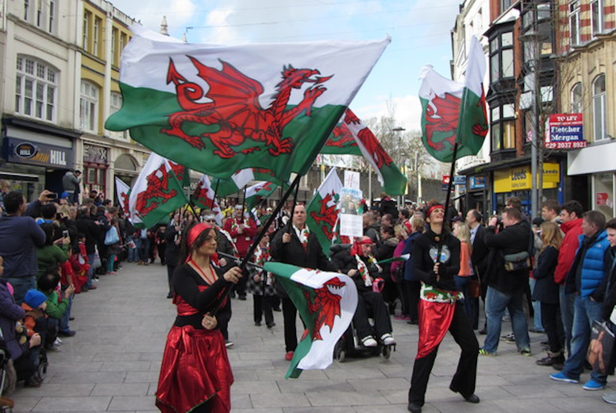 Welsh male voice choir